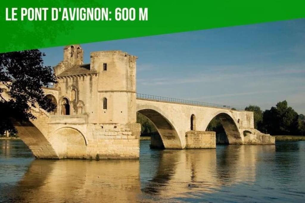 La Cachette De L'Horloge - Ac Clim - Wifi - 100M Palais Des Papes Leilighet Avignon Eksteriør bilde