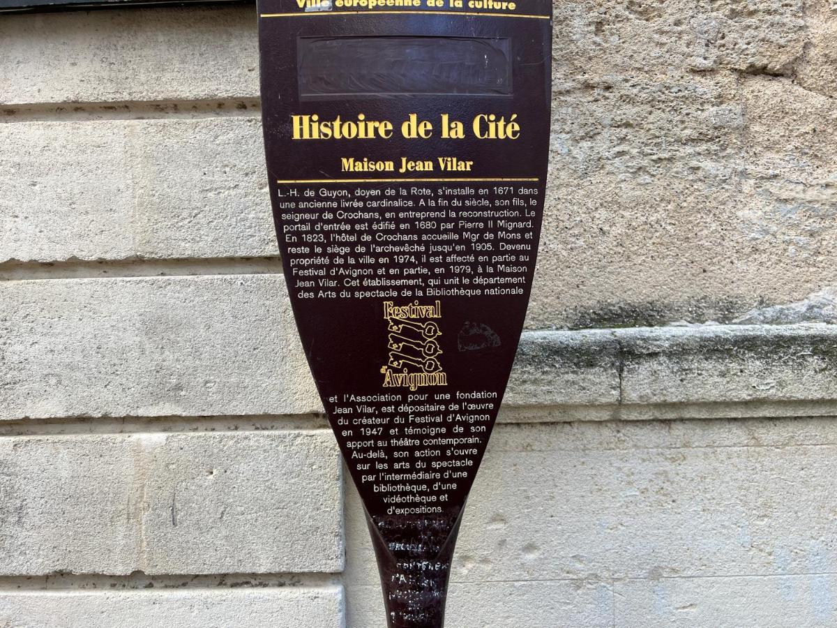 La Cachette De L'Horloge - Ac Clim - Wifi - 100M Palais Des Papes Leilighet Avignon Eksteriør bilde